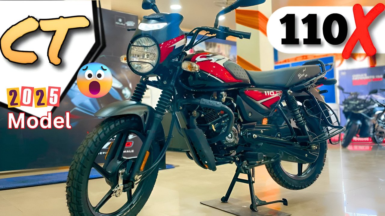 Bajaj CT 110X पॉवरफुल इंजन और एडवांस फीचर्स के साथ सस्ती कीमत में हुआ लॉन्च, मिलेगा 70KMPL का तगड़ा माइलेज